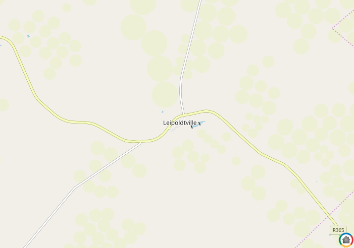 Map location of Leipoldtville